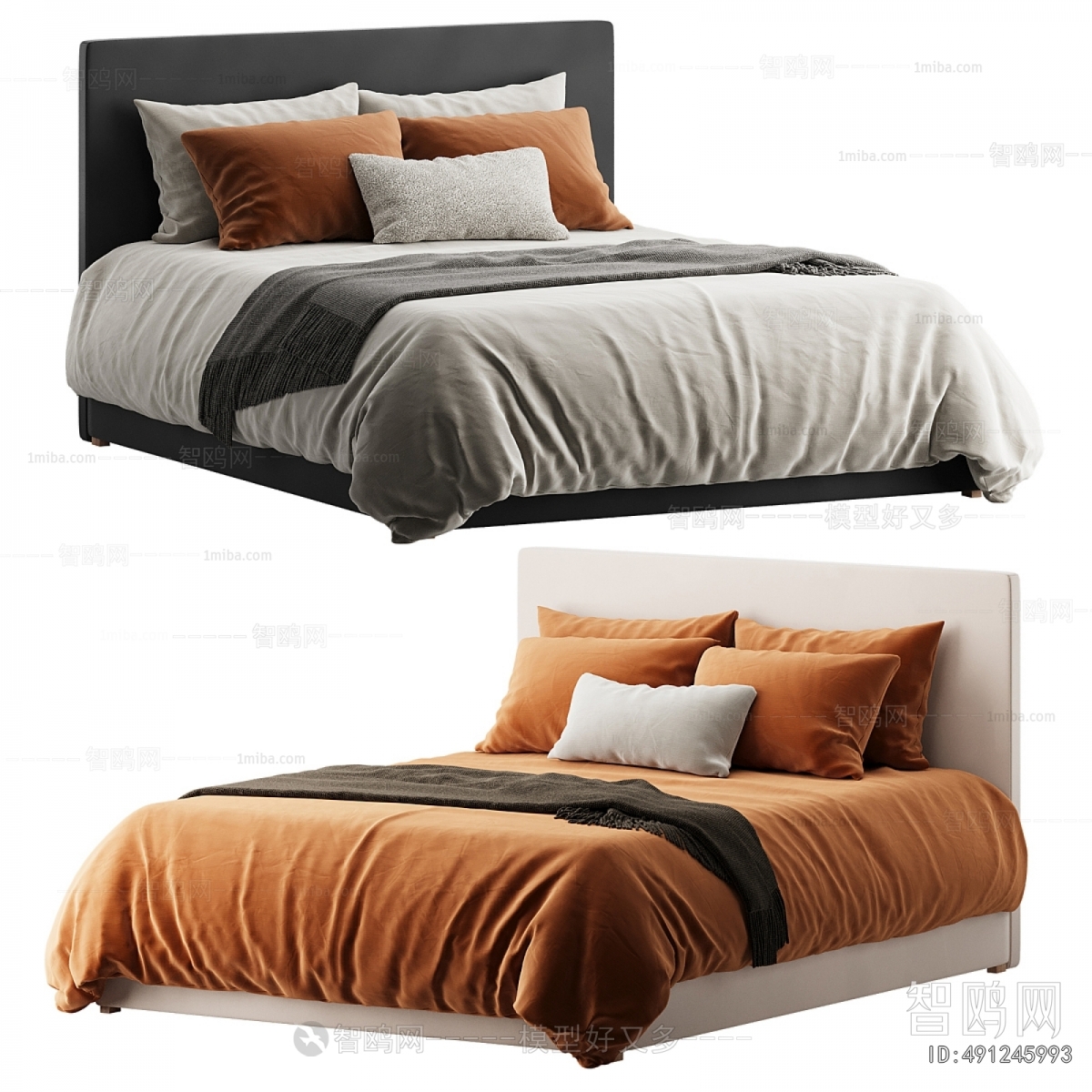 Modern Double Bed