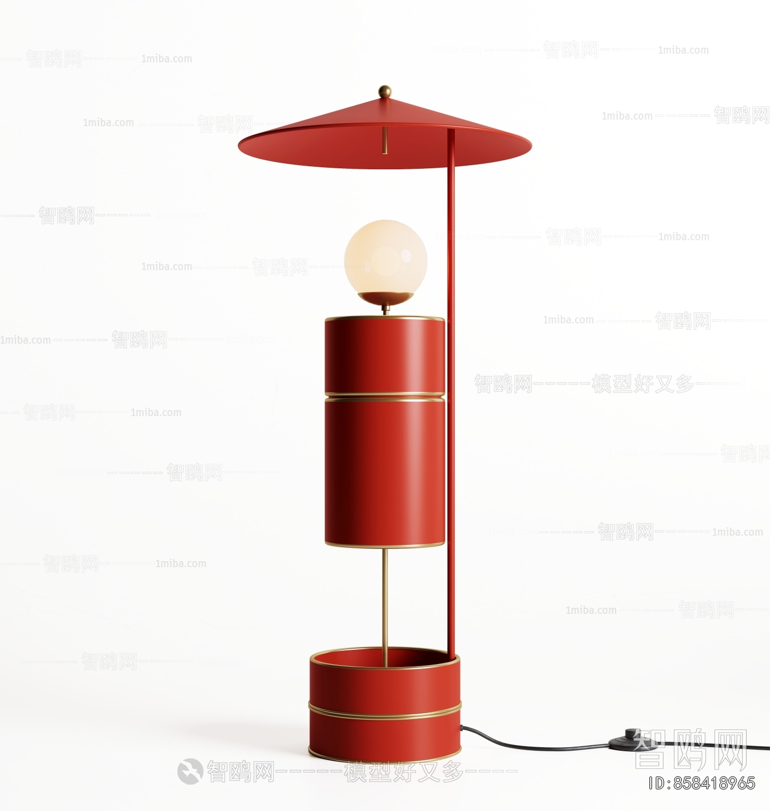 New Chinese Style Floor Lamp