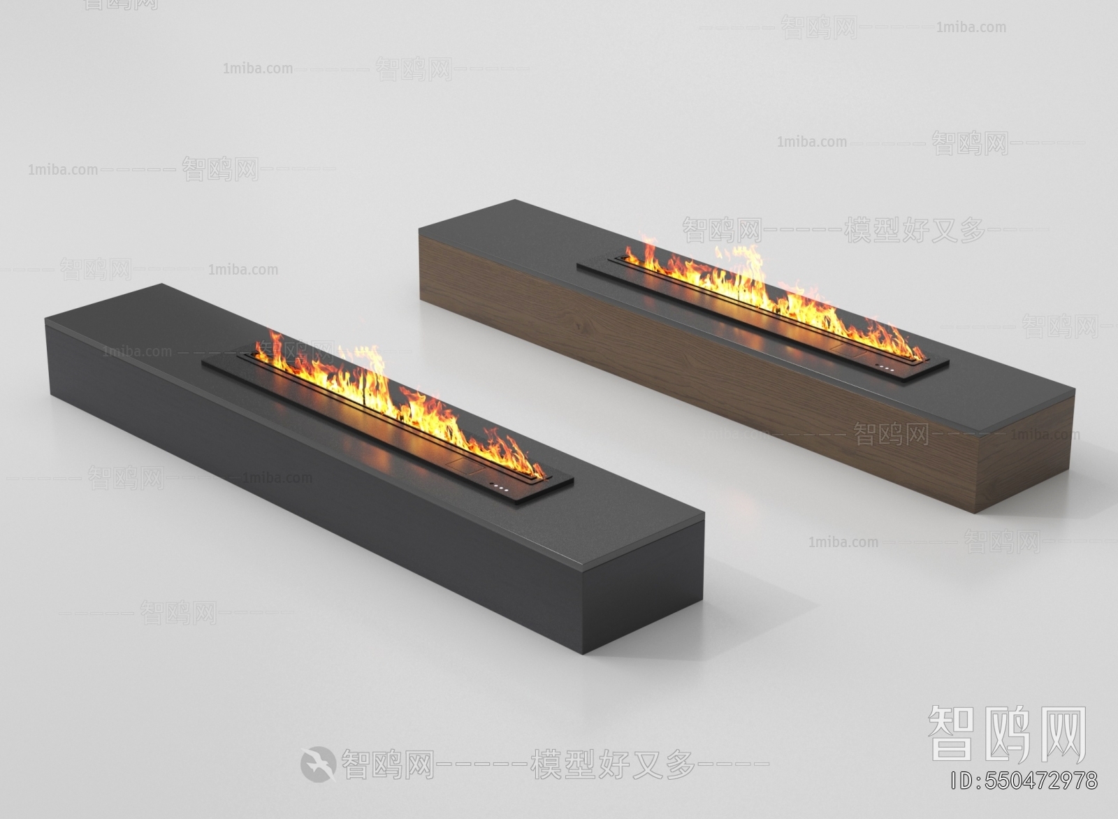 Modern Electronic Fireplace