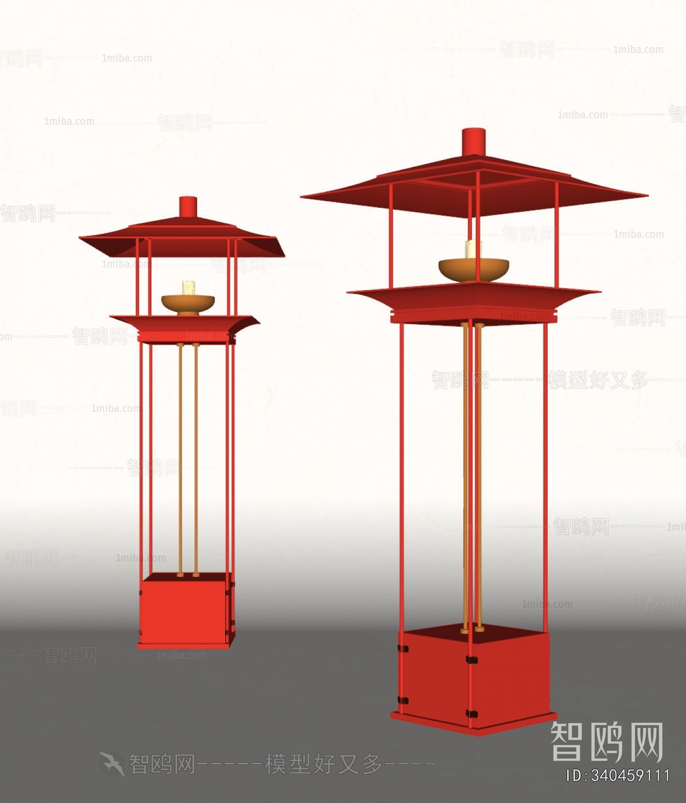 New Chinese Style Floor Lamp