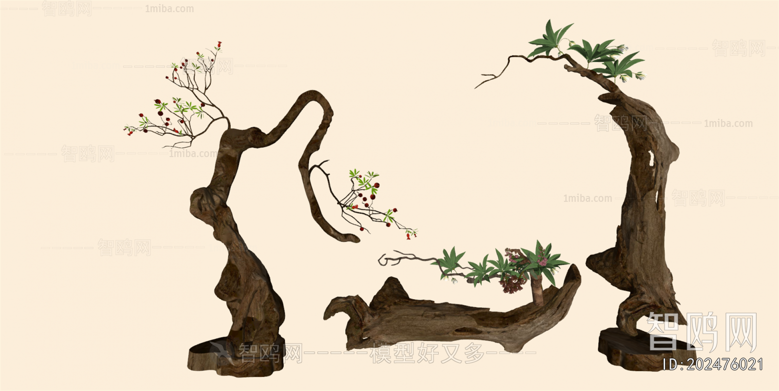 Wabi-sabi Style Decorative Set