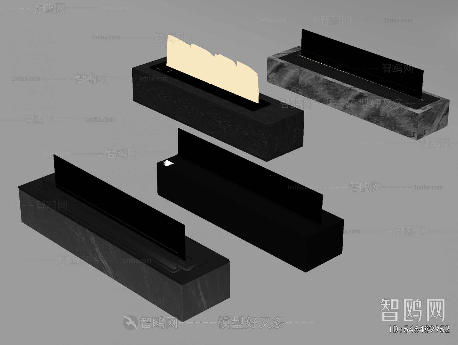 Modern Electronic Fireplace