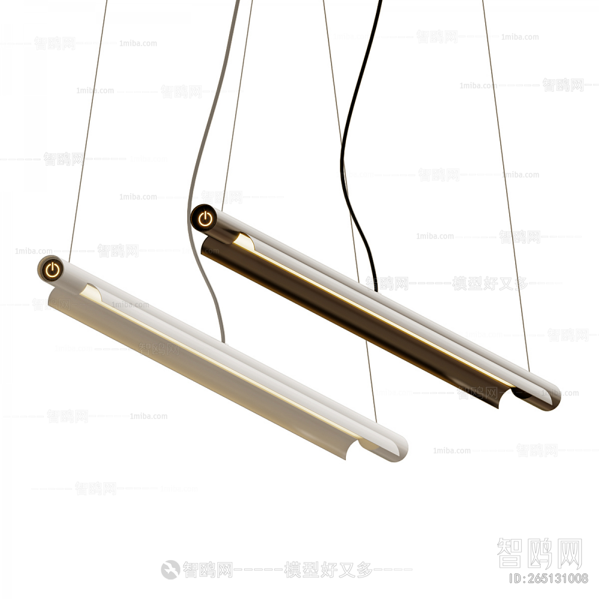 Modern Long Chandelier