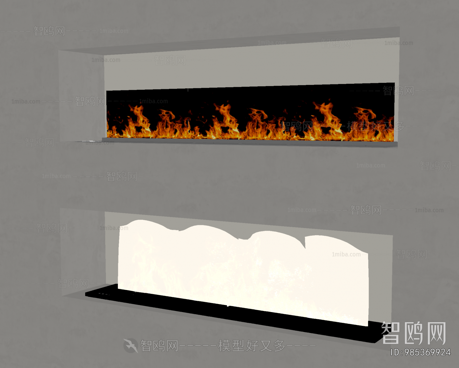 Modern Electronic Fireplace