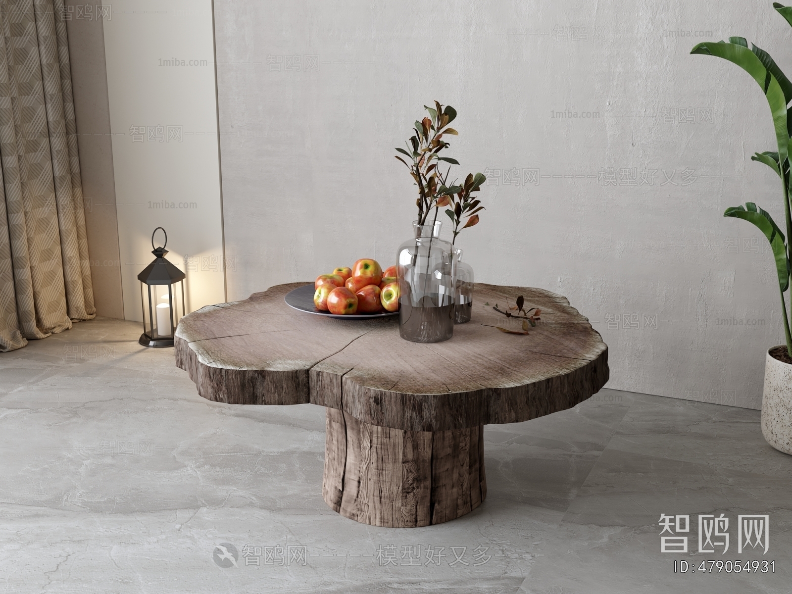 Wabi-sabi Style Coffee Table