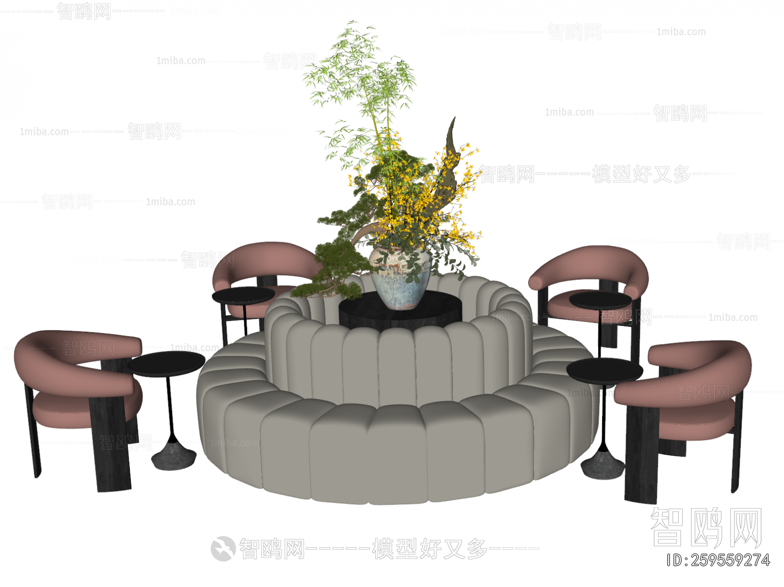 Modern Card Seat Sofa