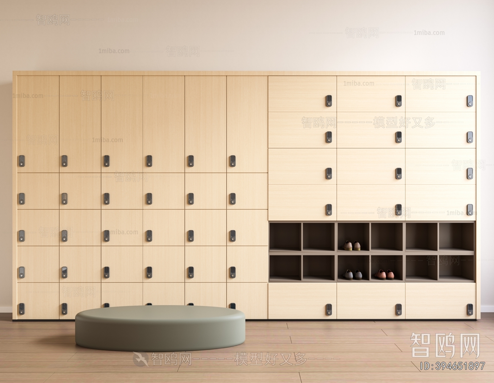 Modern Public Cabinet/lock Cabinet