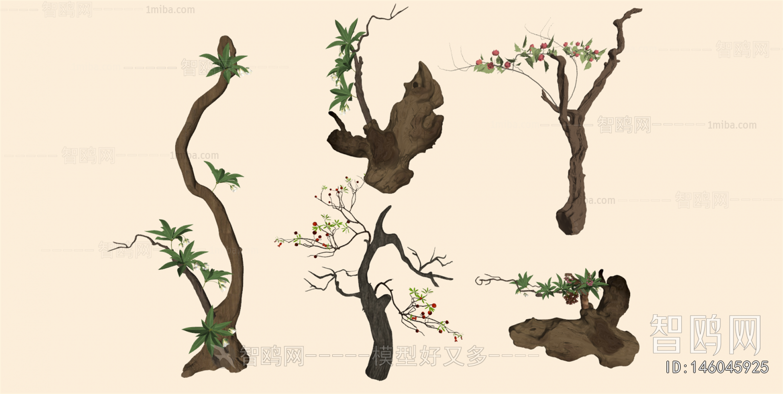 Wabi-sabi Style Tree