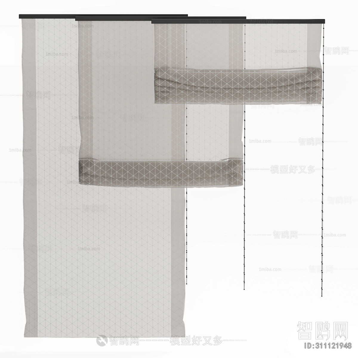 Modern Roman Curtain