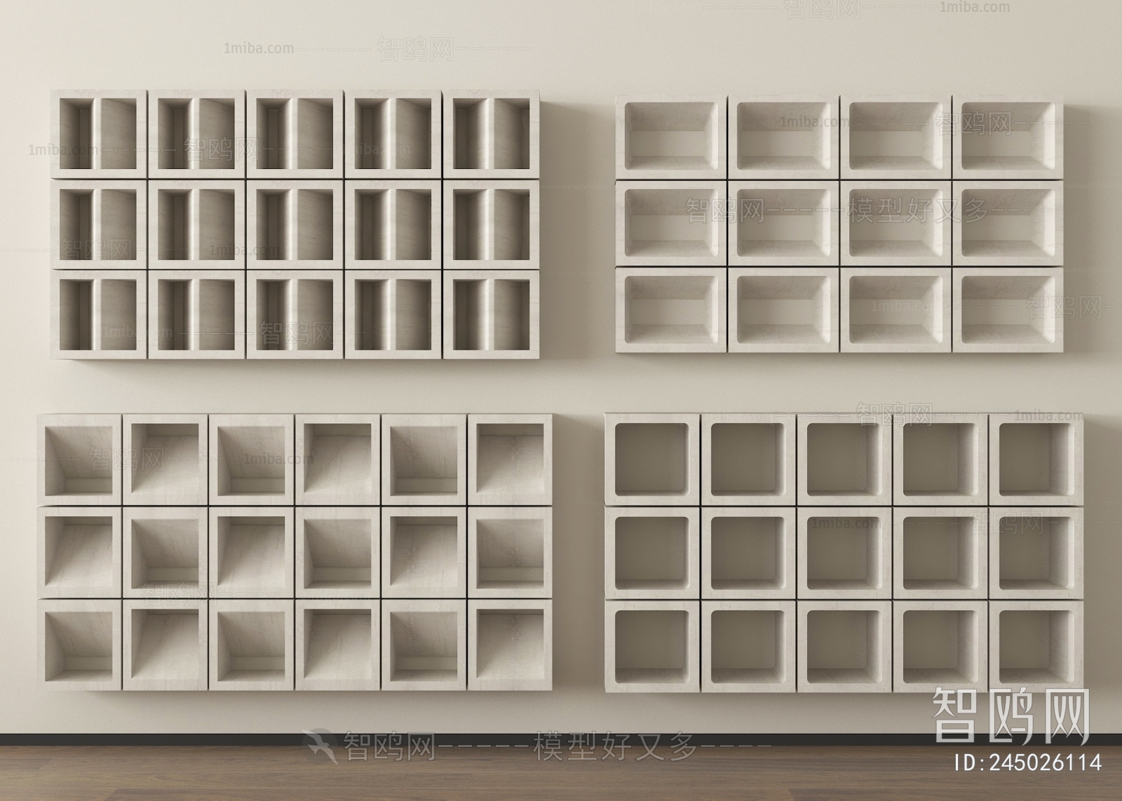 Modern Cement Brick Screen Partition