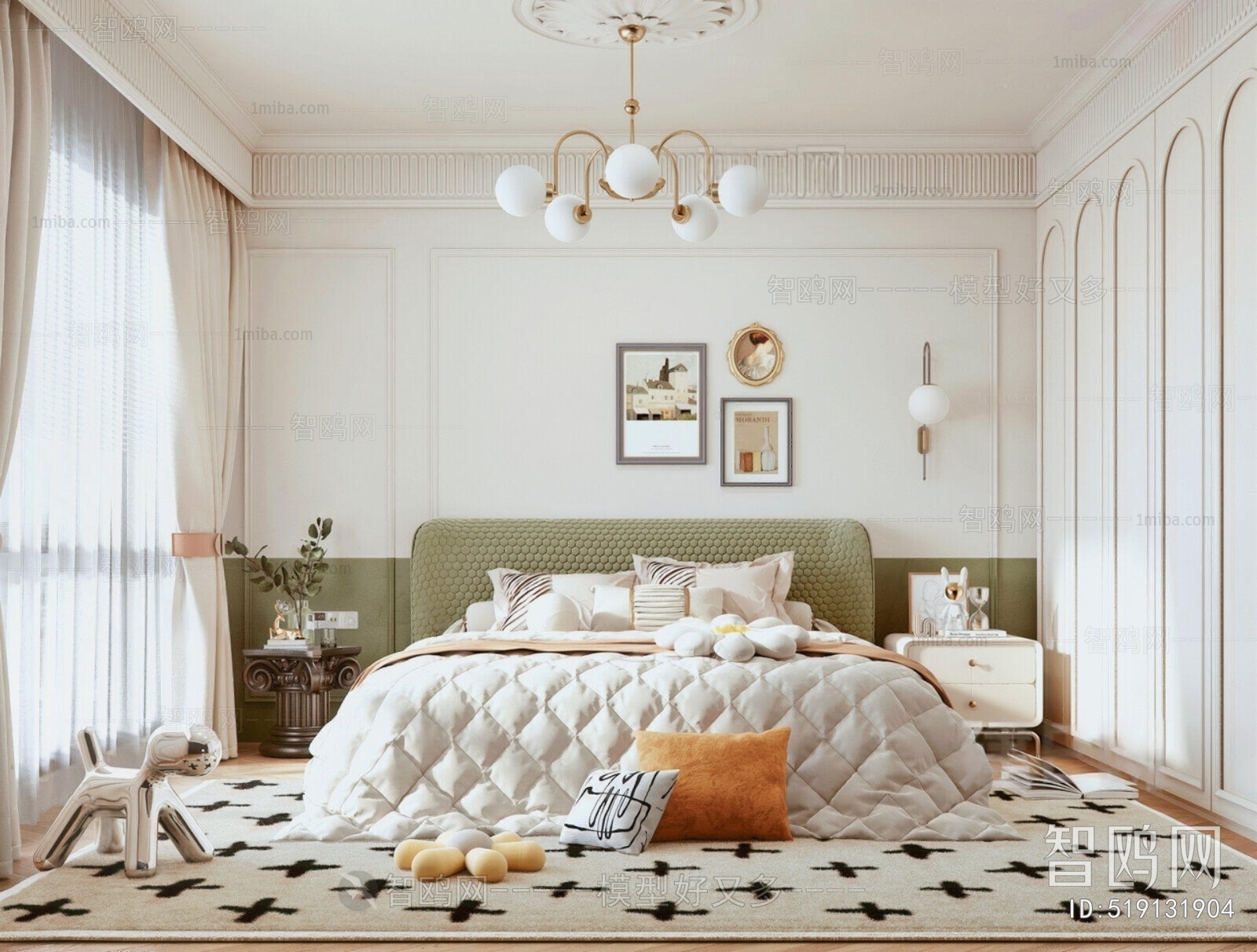 French Style Bedroom