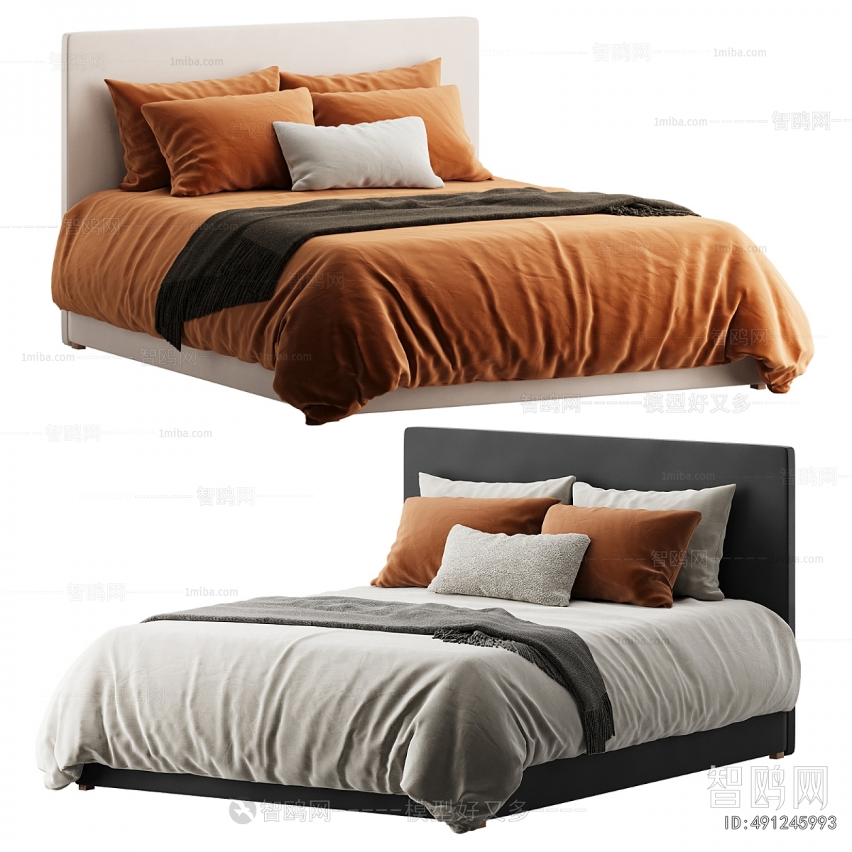 Modern Double Bed