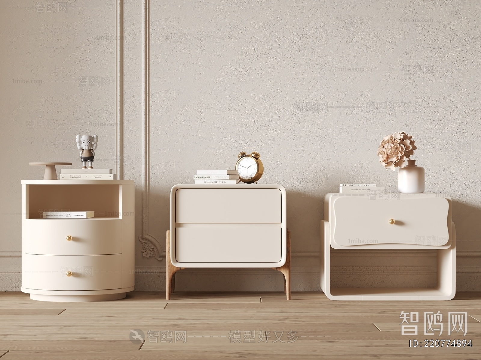 Modern Bedside Cupboard