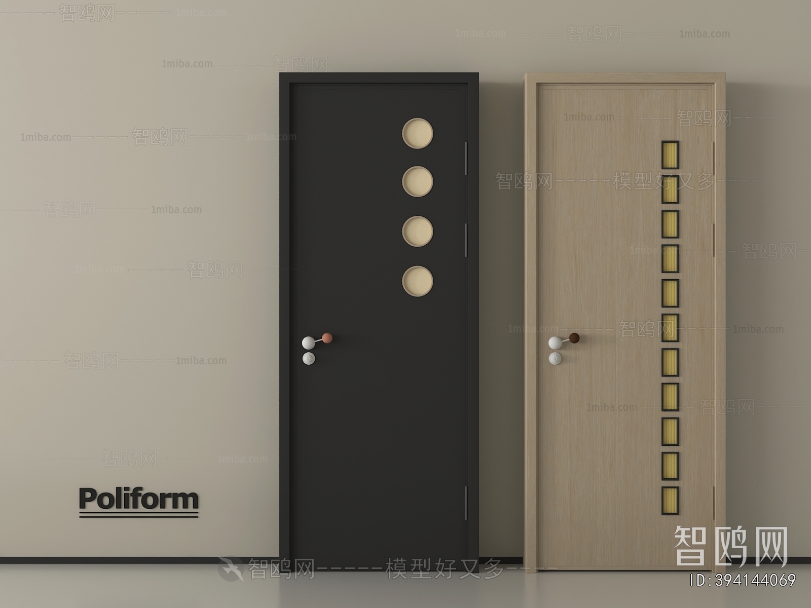 Modern Single Door