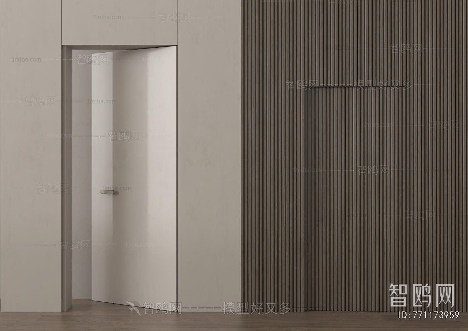 Modern Single Door