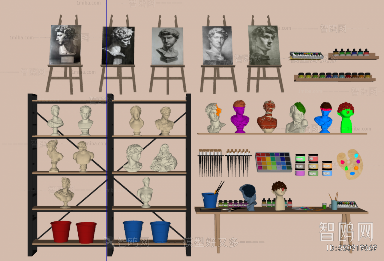 Modern Art Equipment