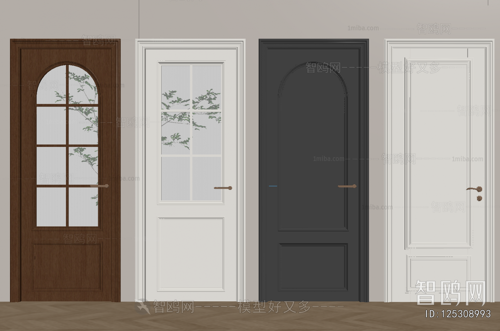 French Style Single Door