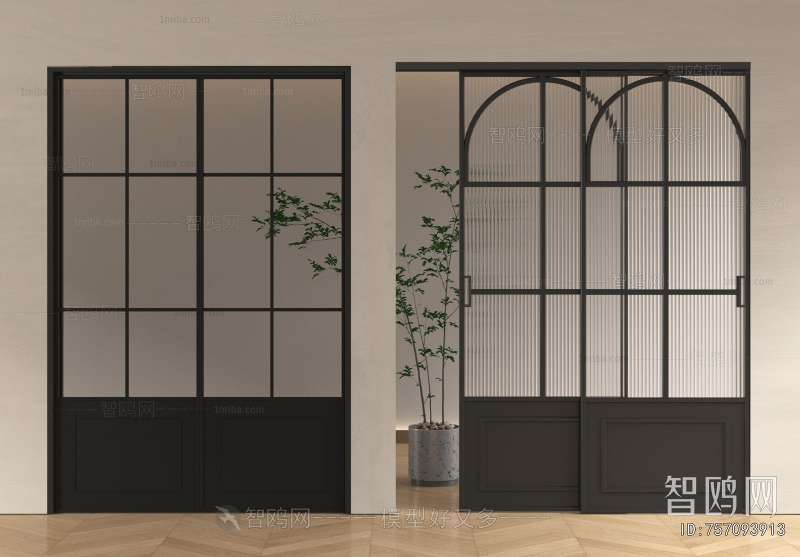 French Style Sliding Door