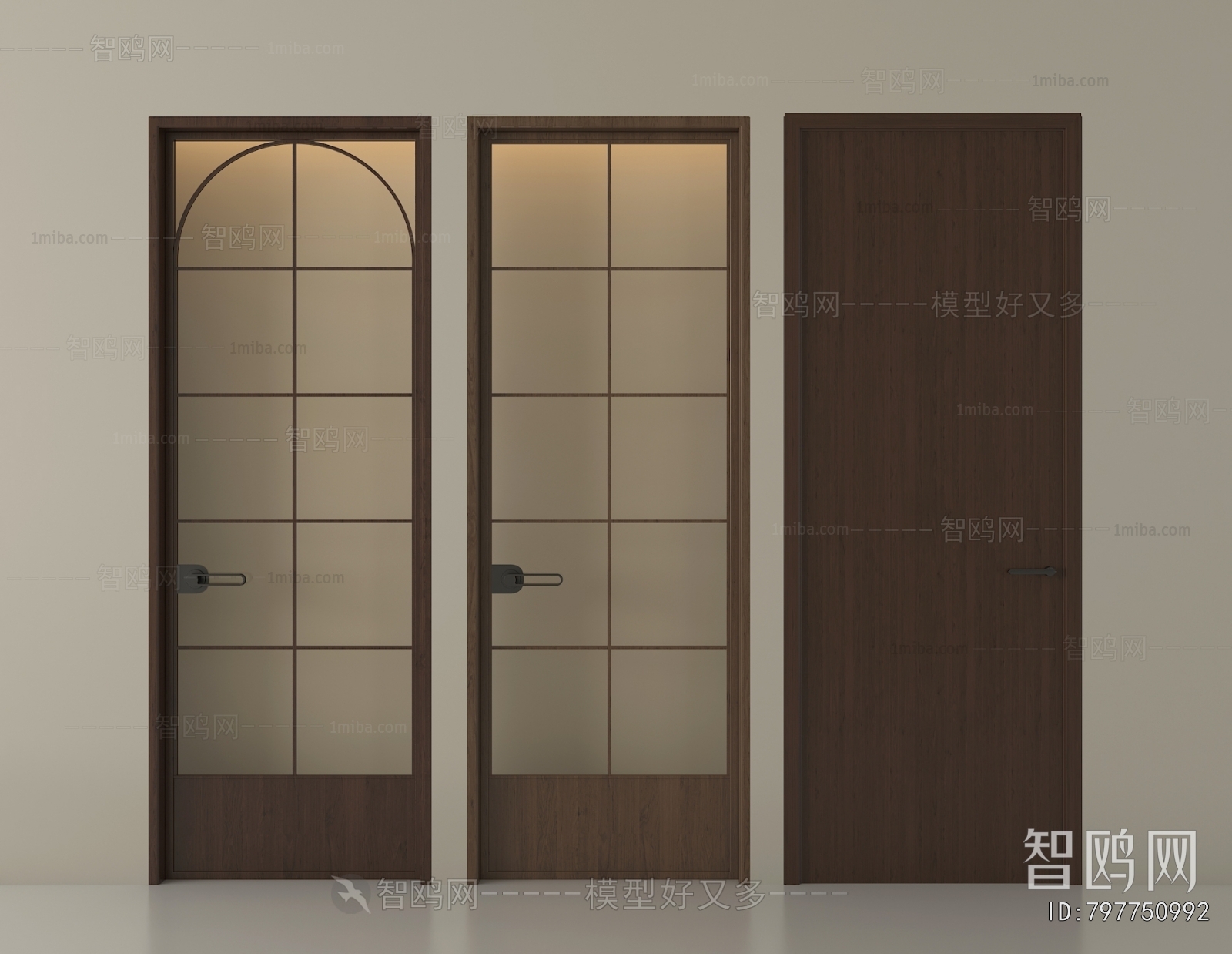 Modern Single Door