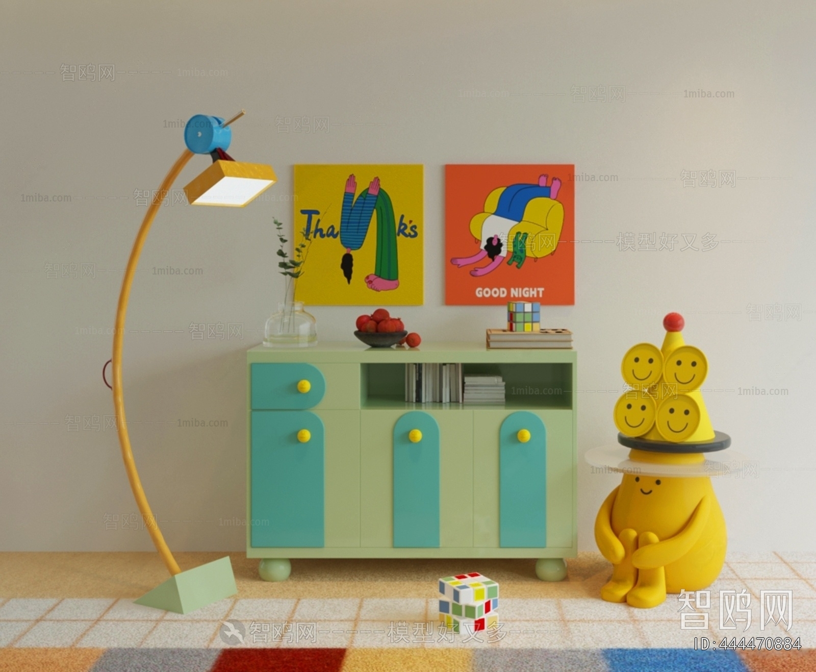 Modern Decorative Cabinet