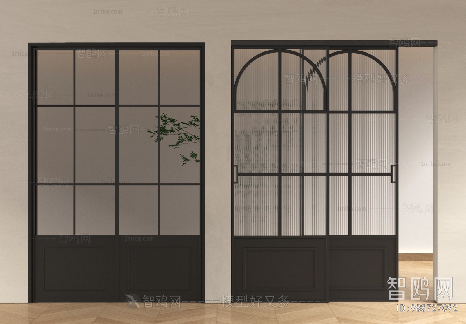 French Style Sliding Door