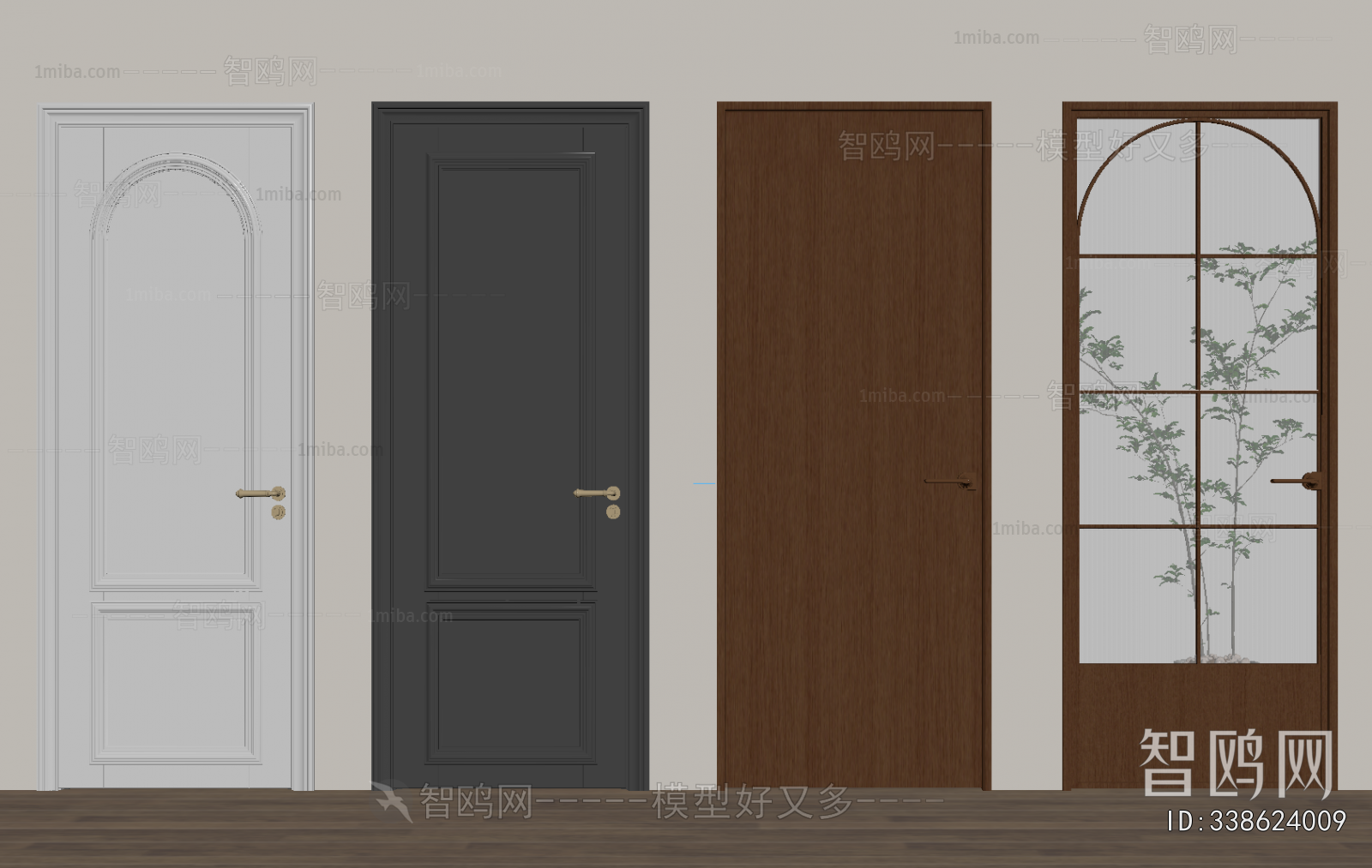 French Style Single Door