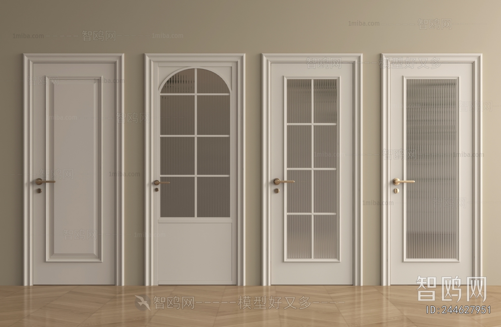 French Style Single Door