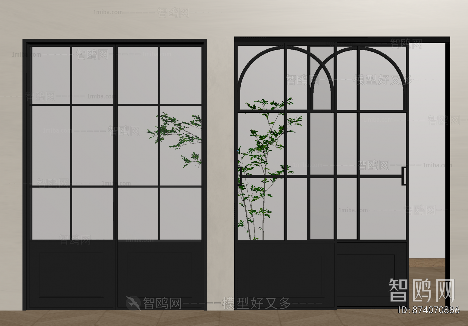 French Style Sliding Door