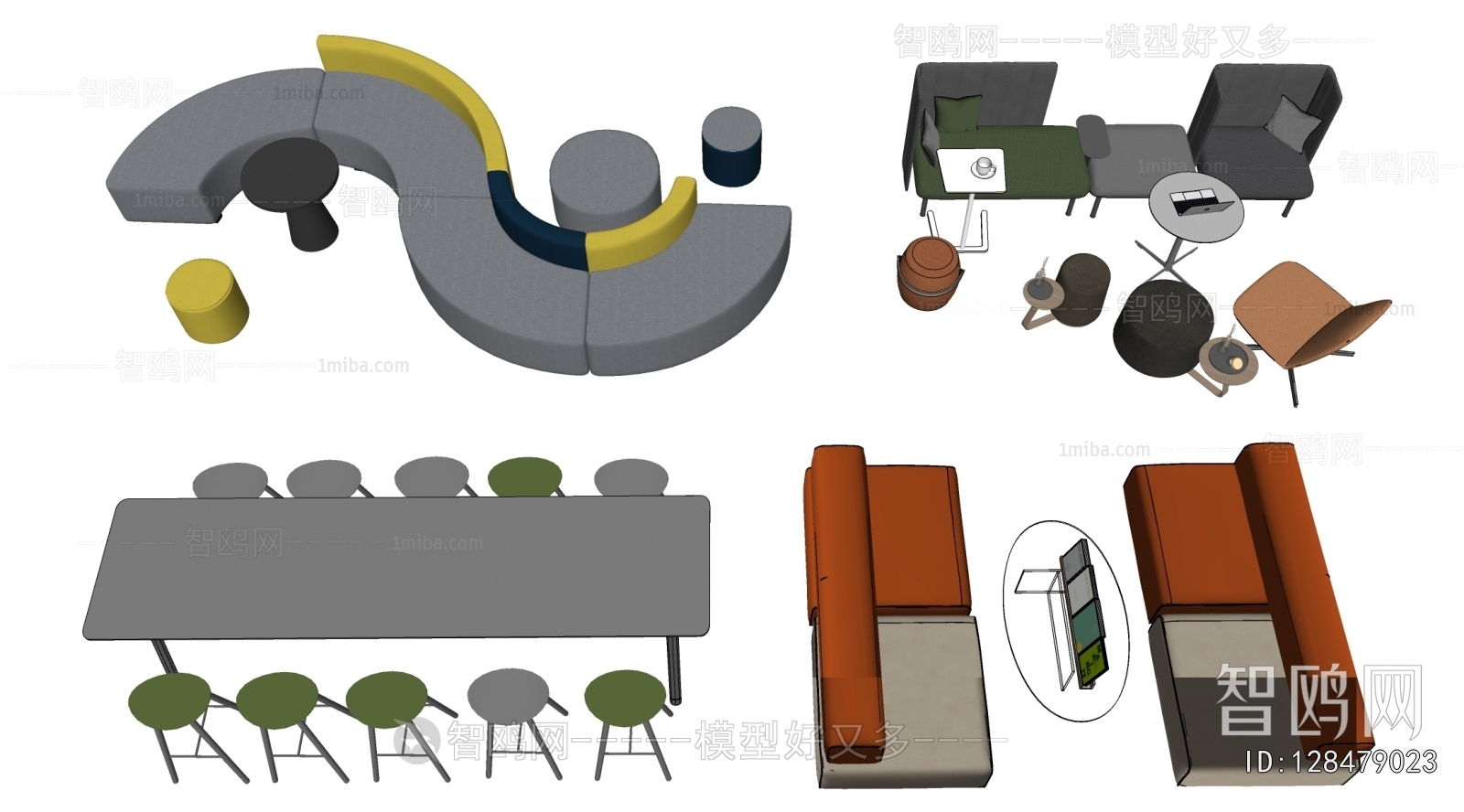 Modern Leisure Table And Chair