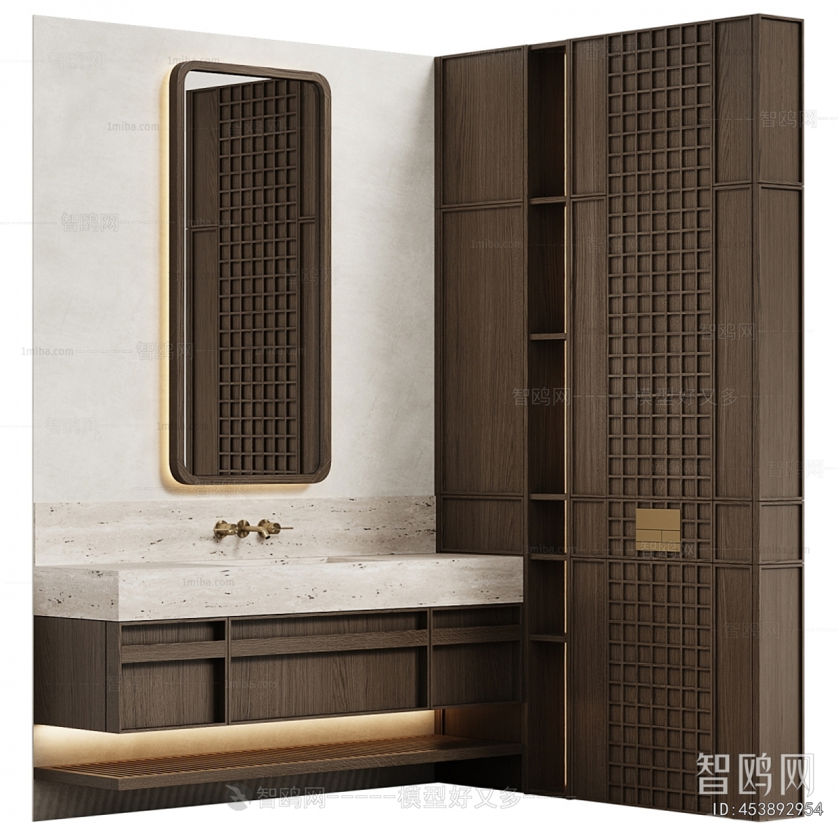 Modern Bathroom Cabinet