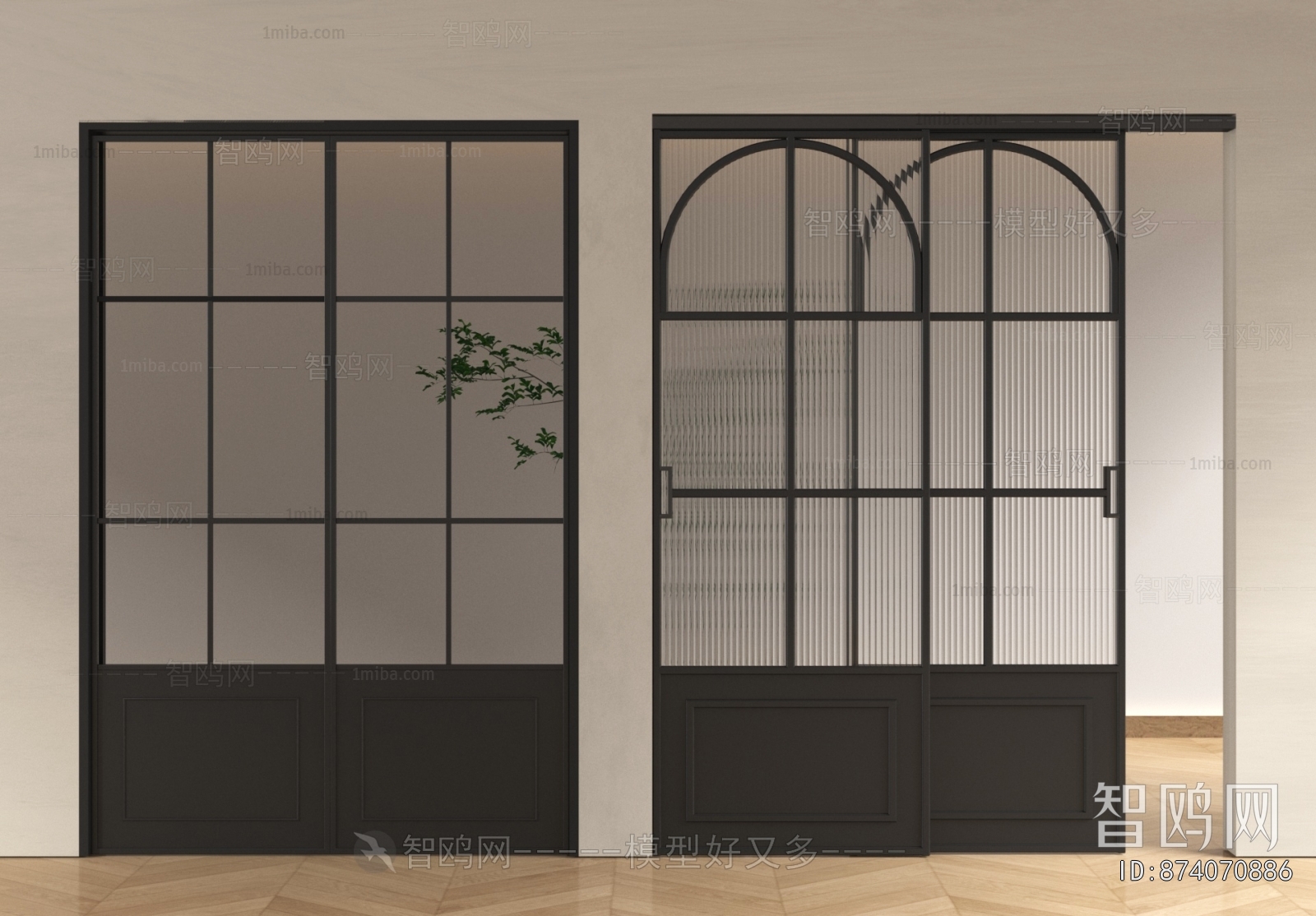 French Style Sliding Door