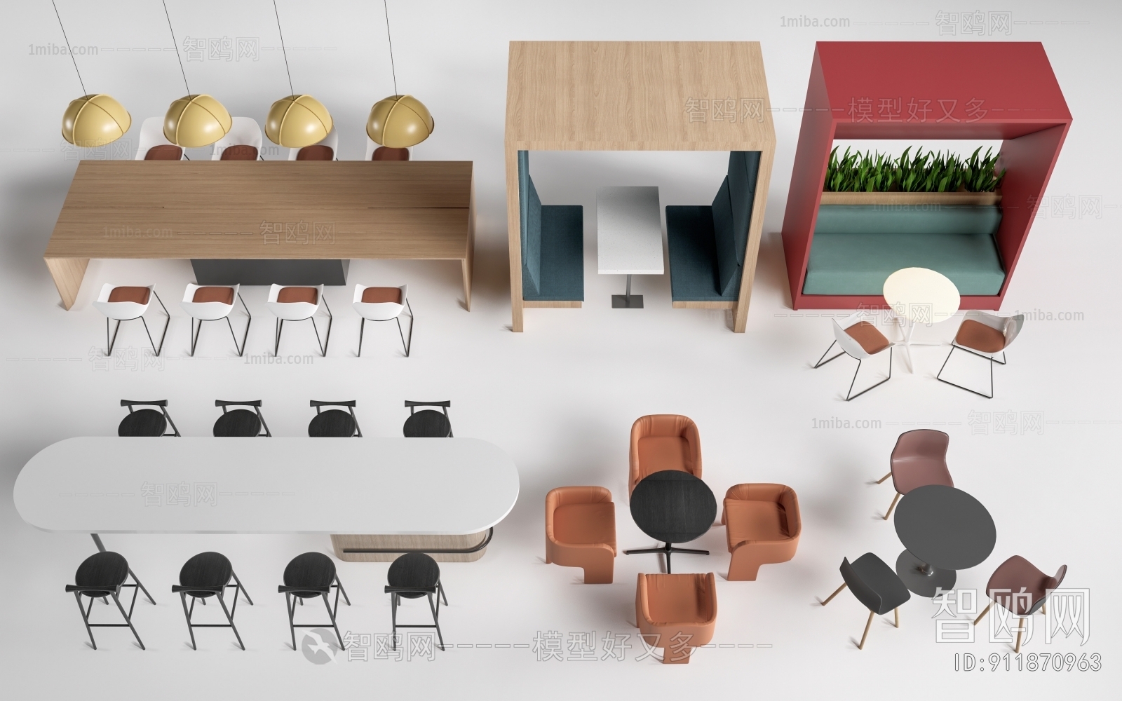 Modern Leisure Table And Chair