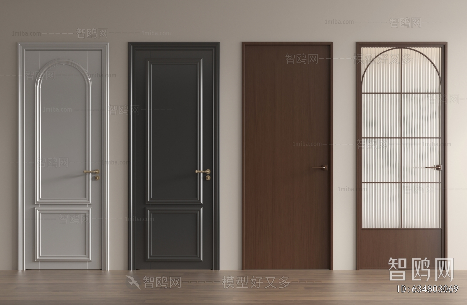 French Style Single Door