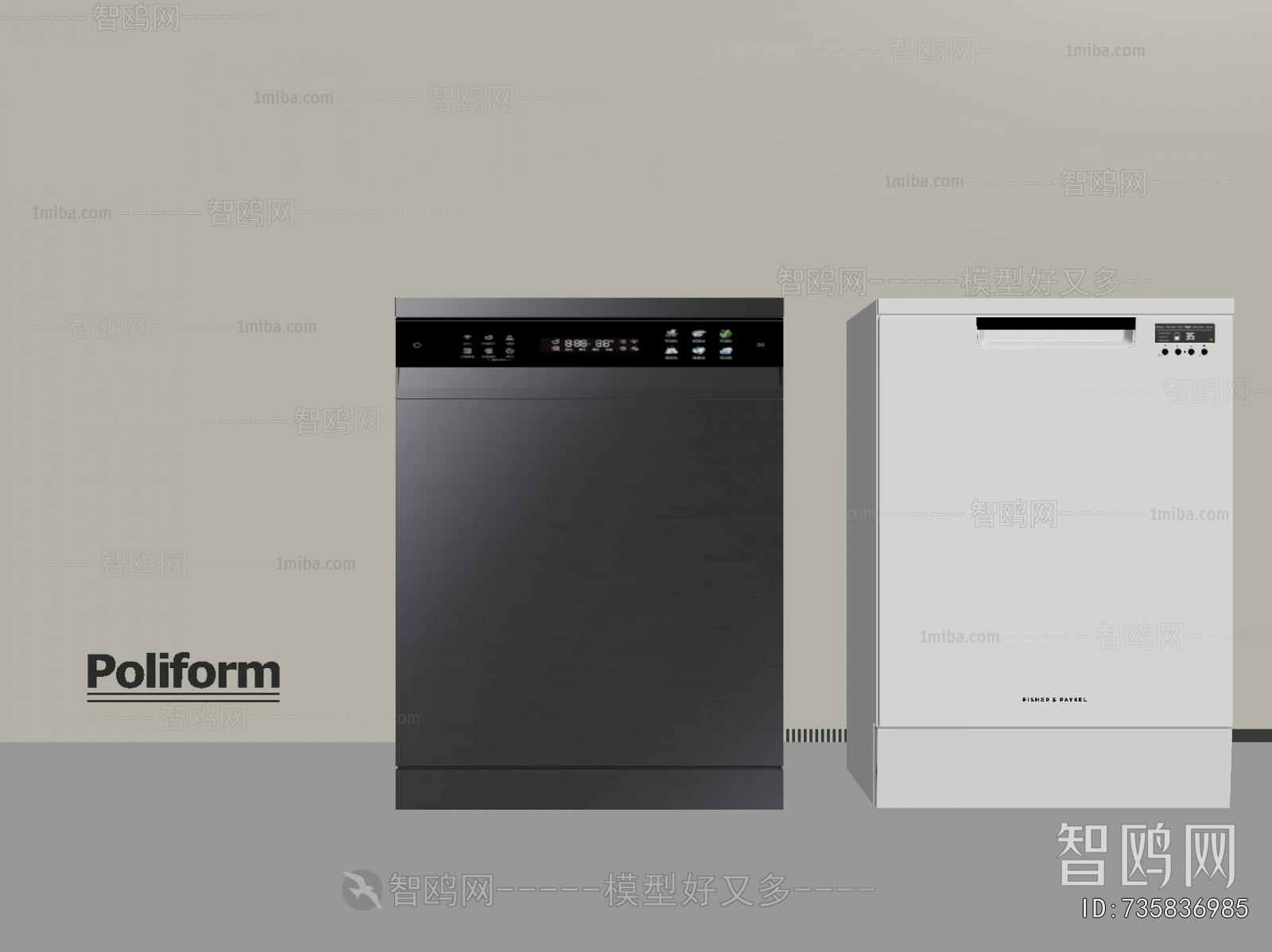 Modern Electric Kitchen Appliances