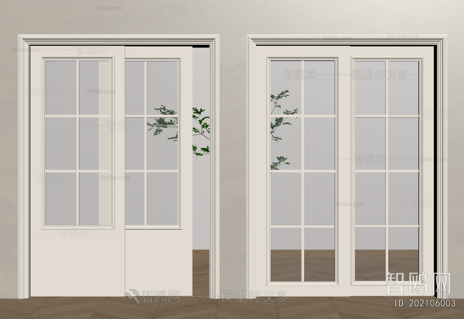 French Style Sliding Door
