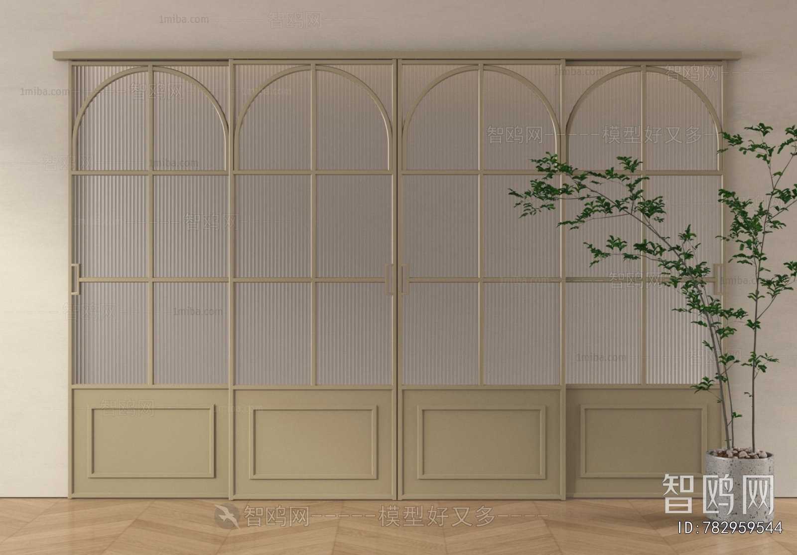 French Style Sliding Door