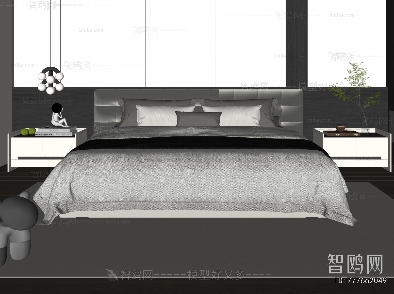 Modern Double Bed