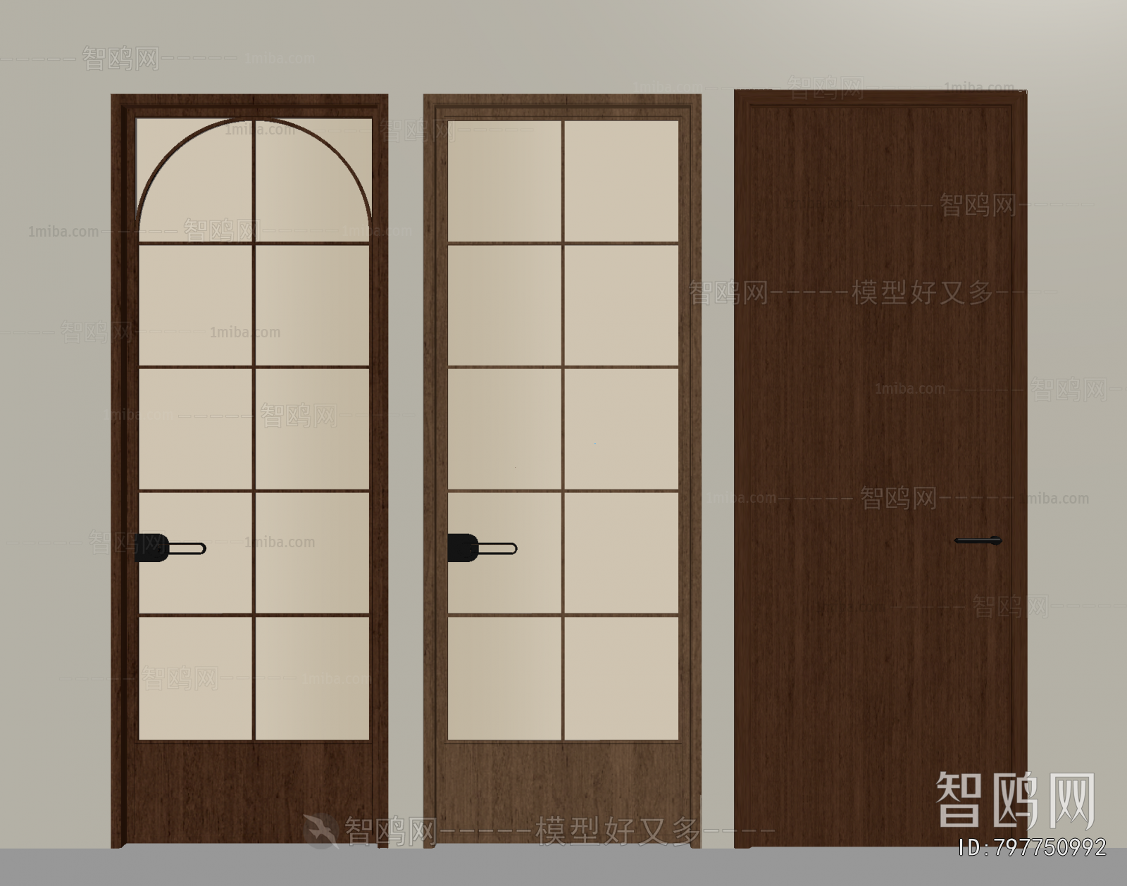 Modern Single Door
