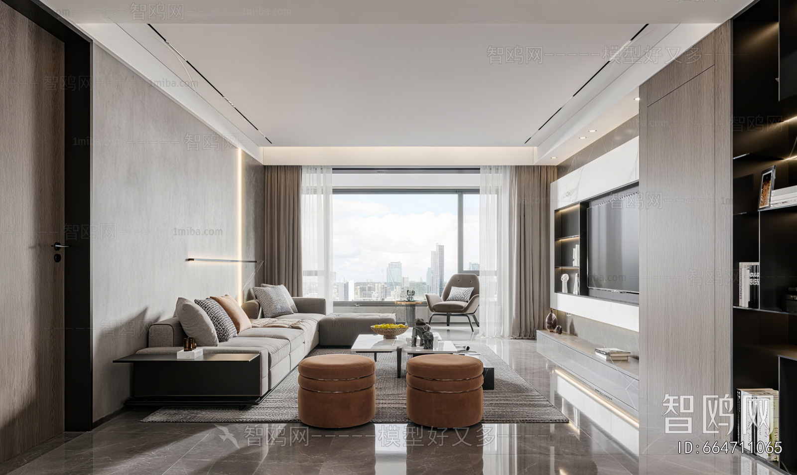 Modern A Living Room