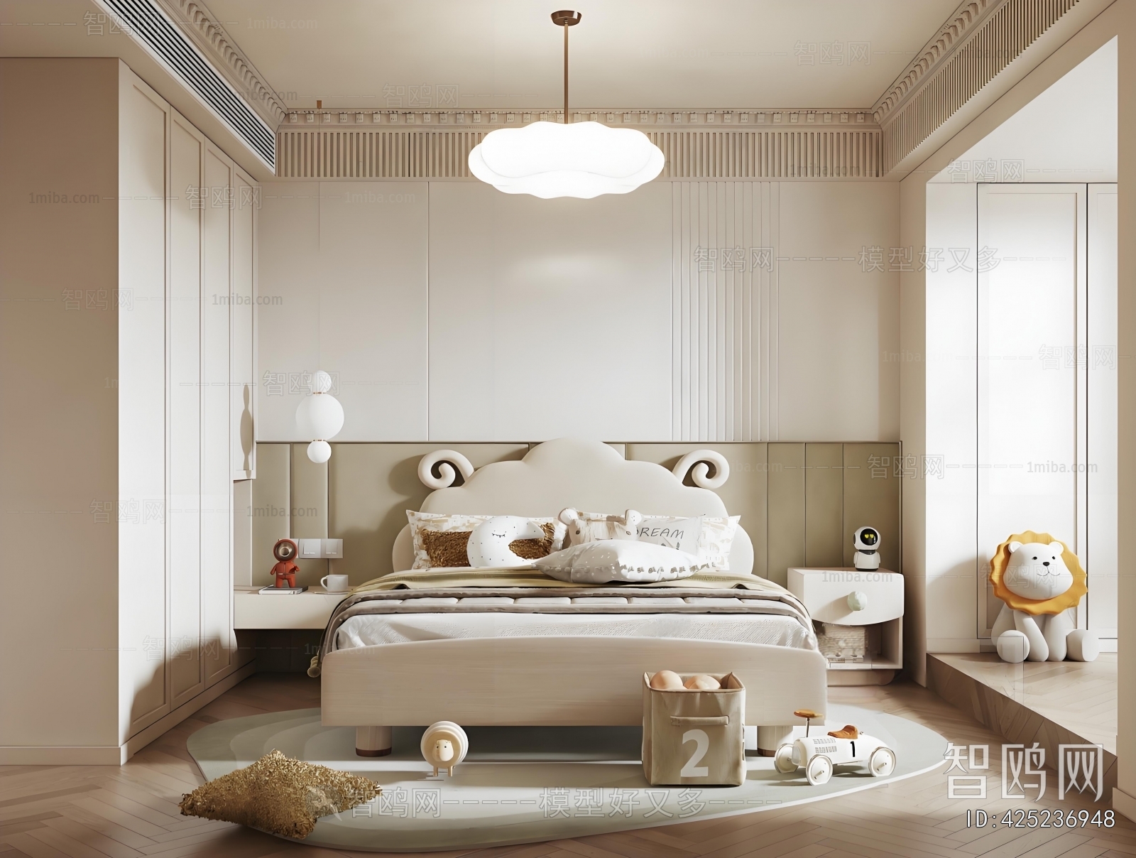 French Style Girl's Room Daughter's Room