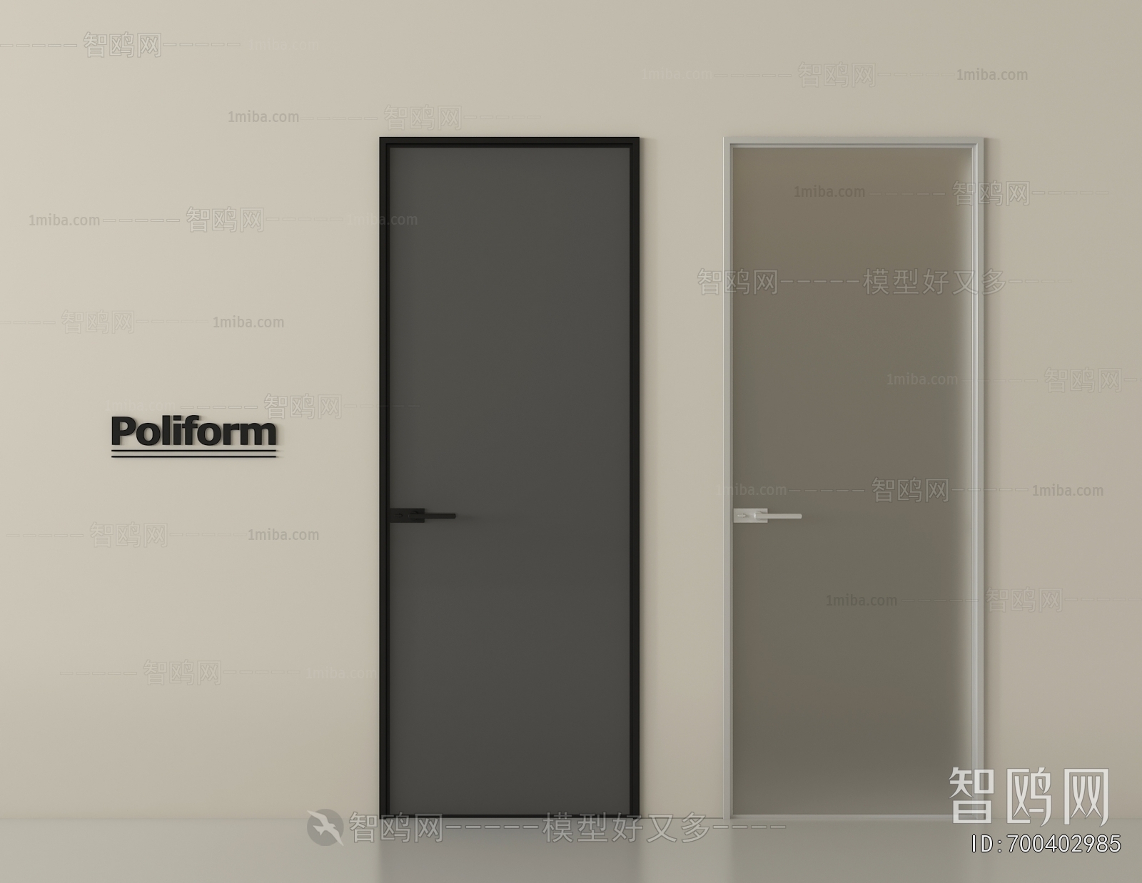 Modern Single Door