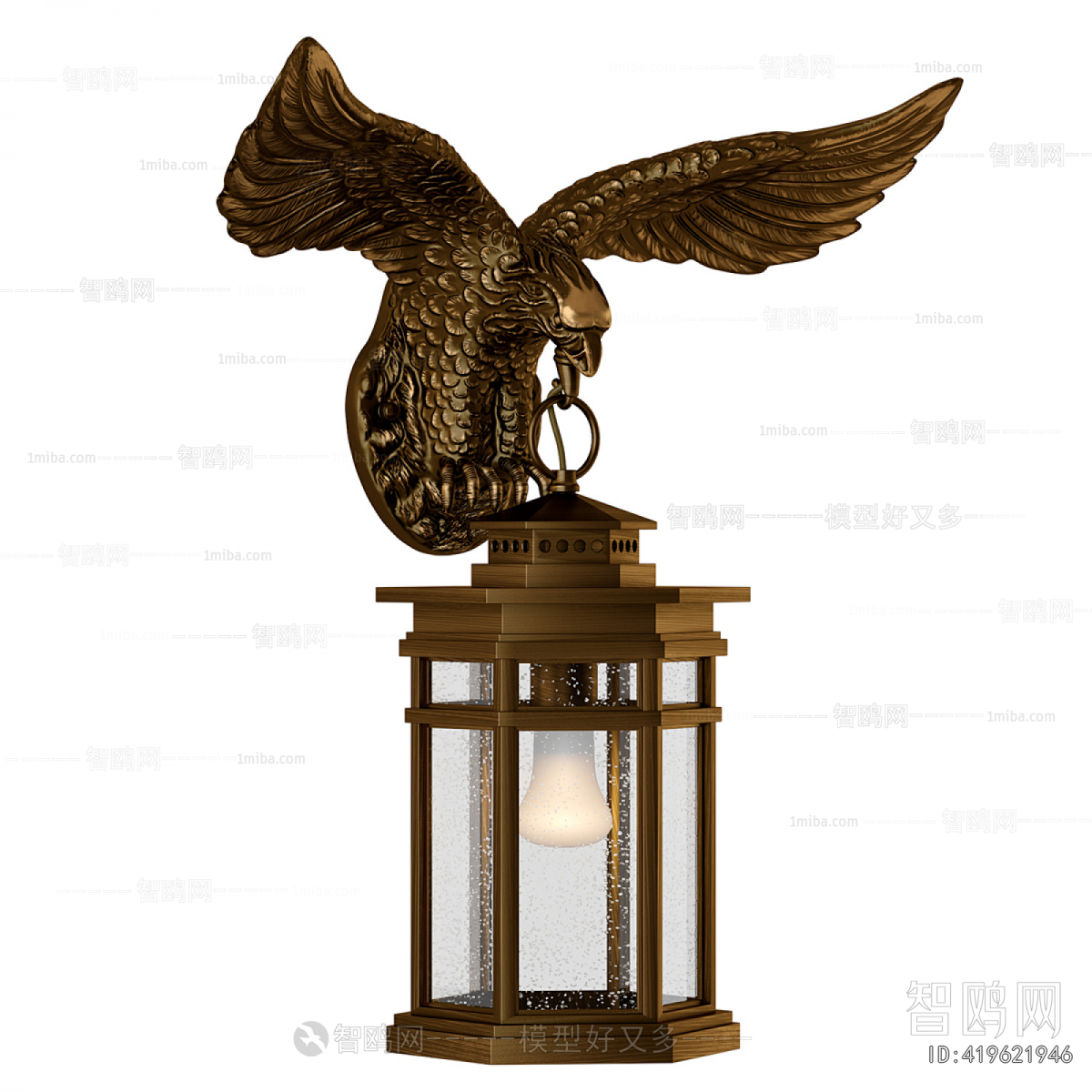 New Chinese Style Wall Lamp