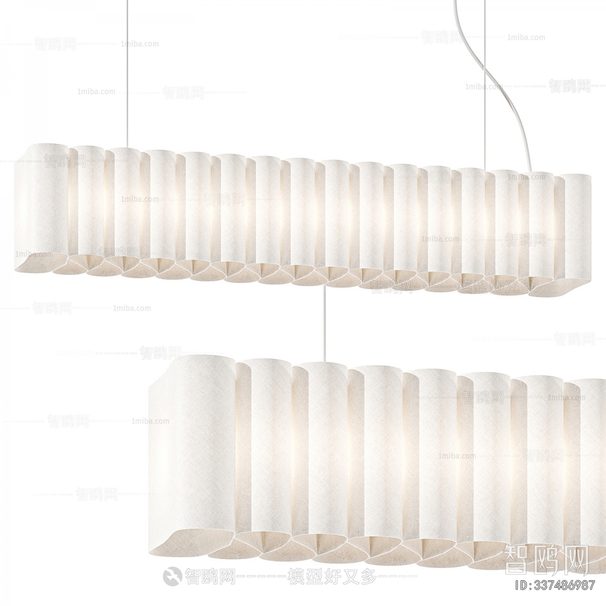 Modern Long Chandelier