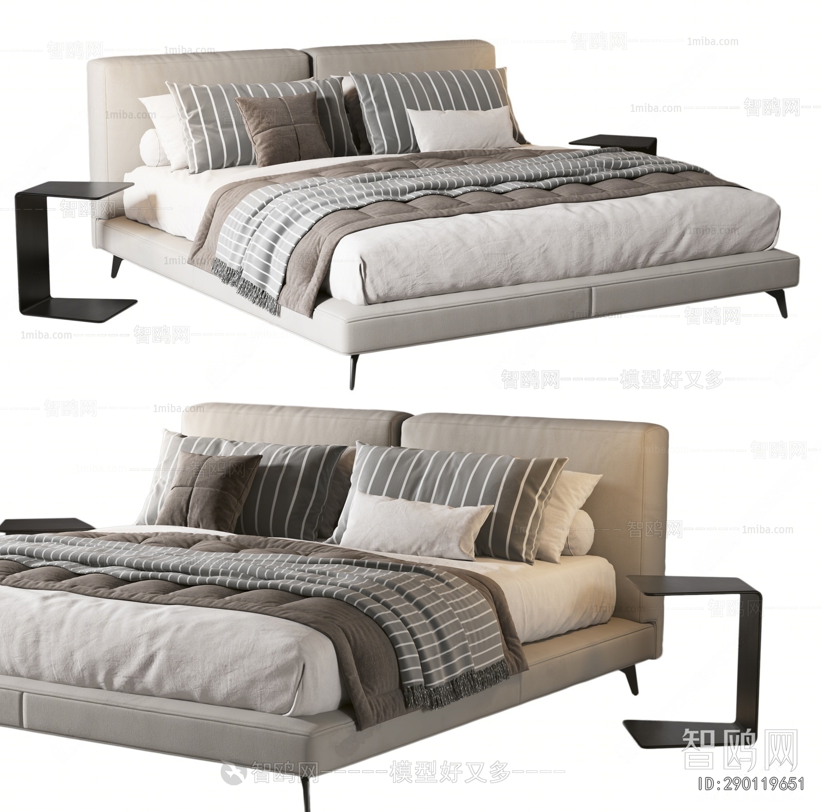 Modern Double Bed