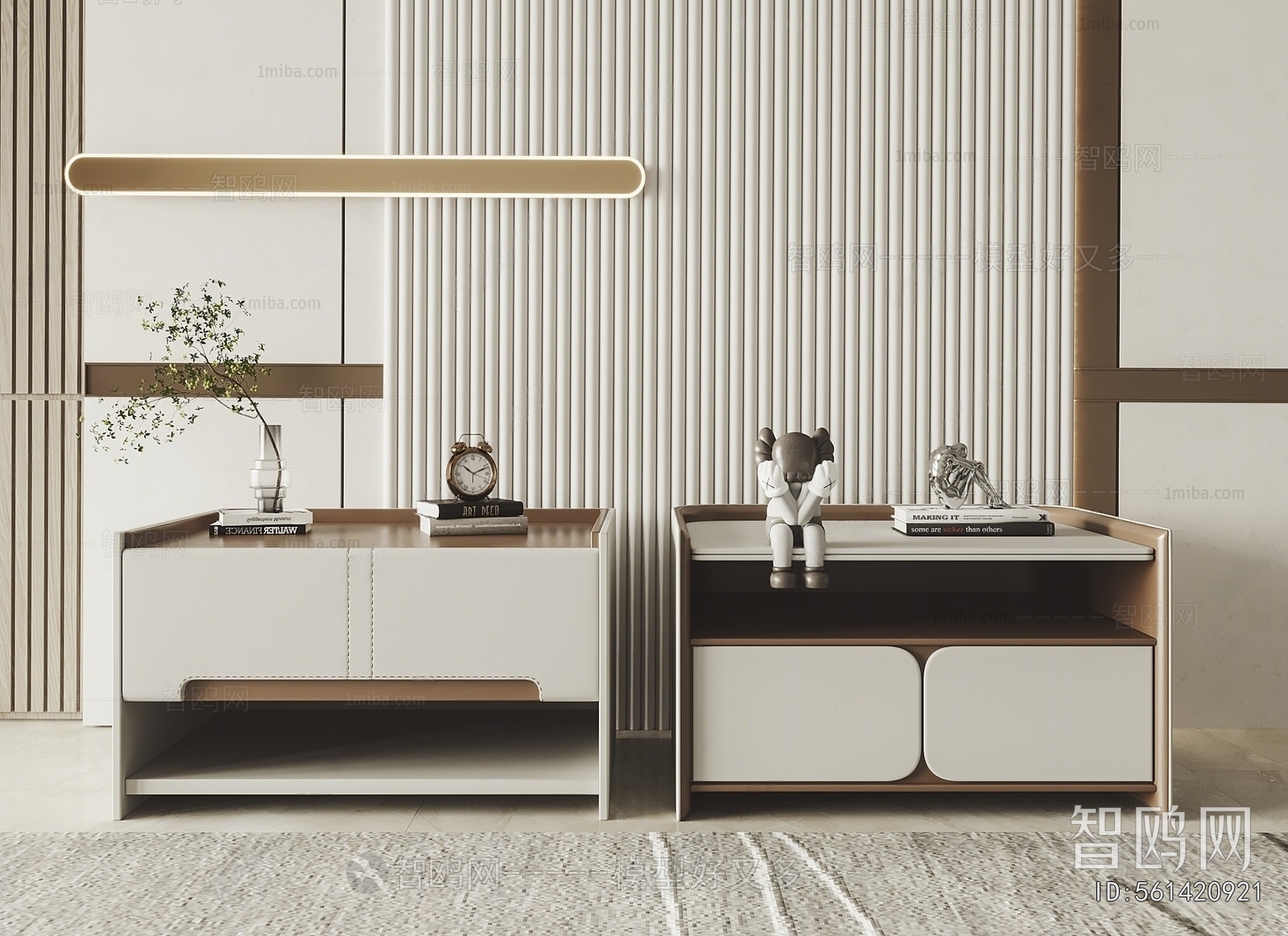 Modern Bedside Cupboard