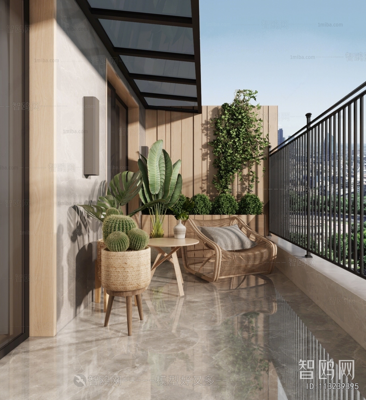 Modern Leisure Balcony