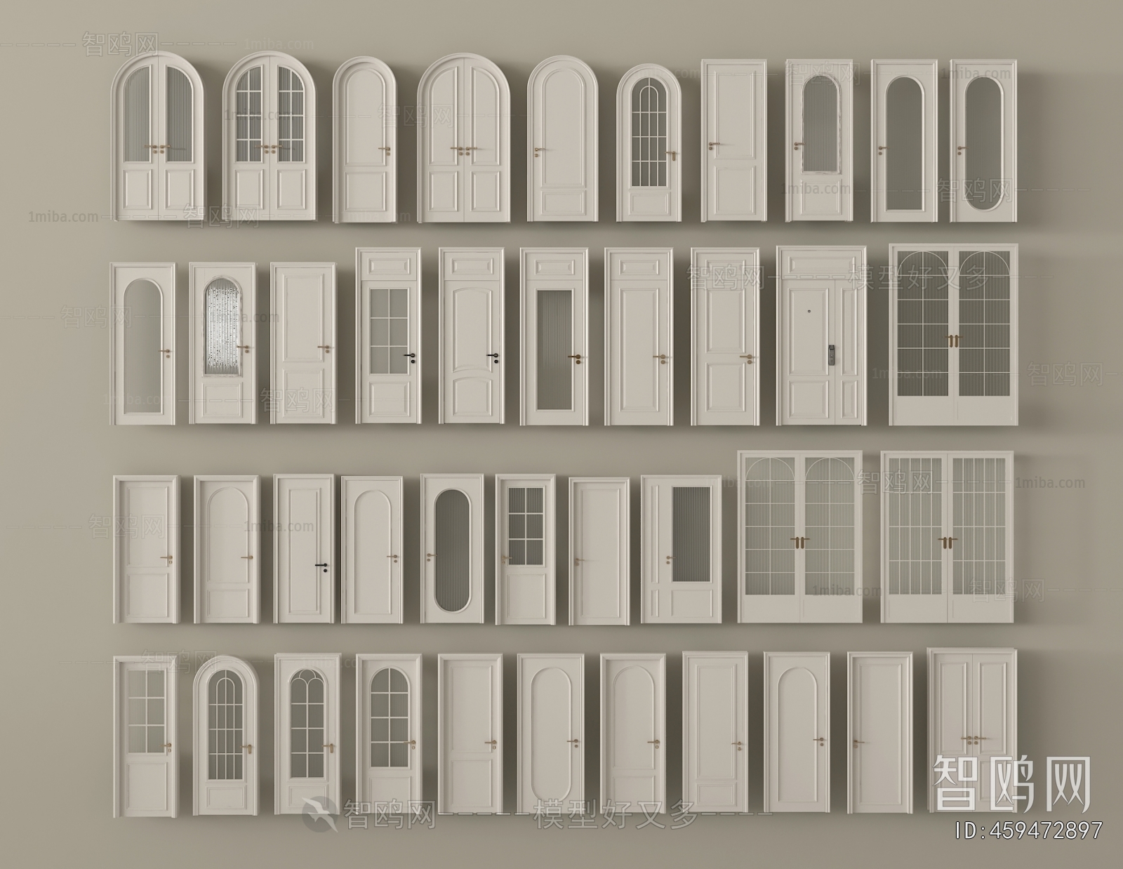 French Style Single Door