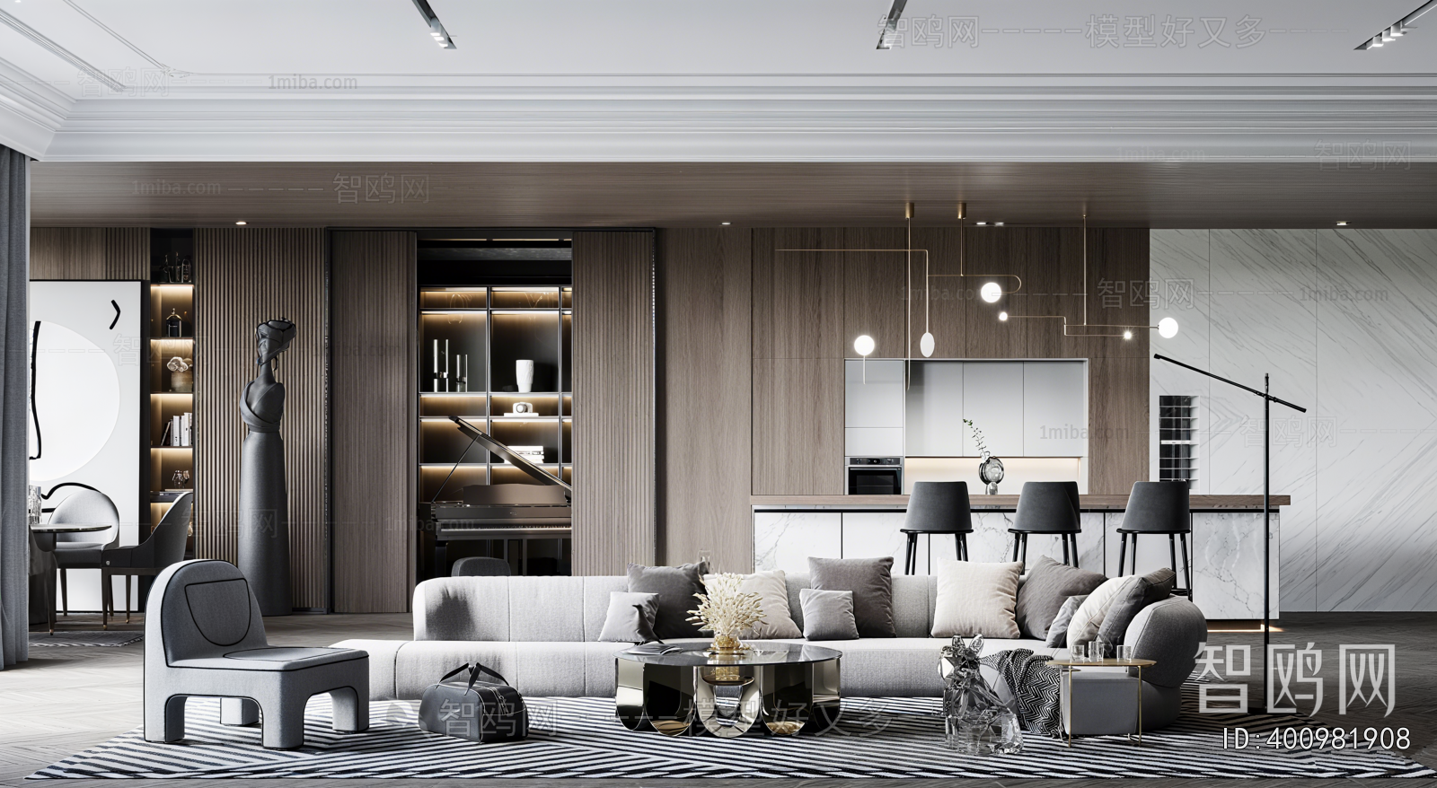 Modern A Living Room