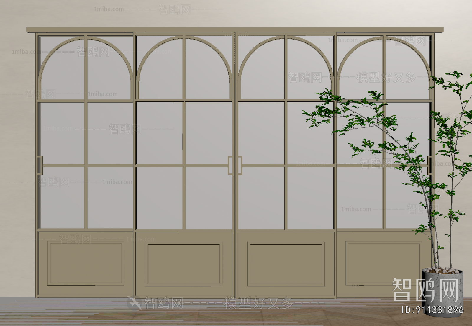 French Style Sliding Door
