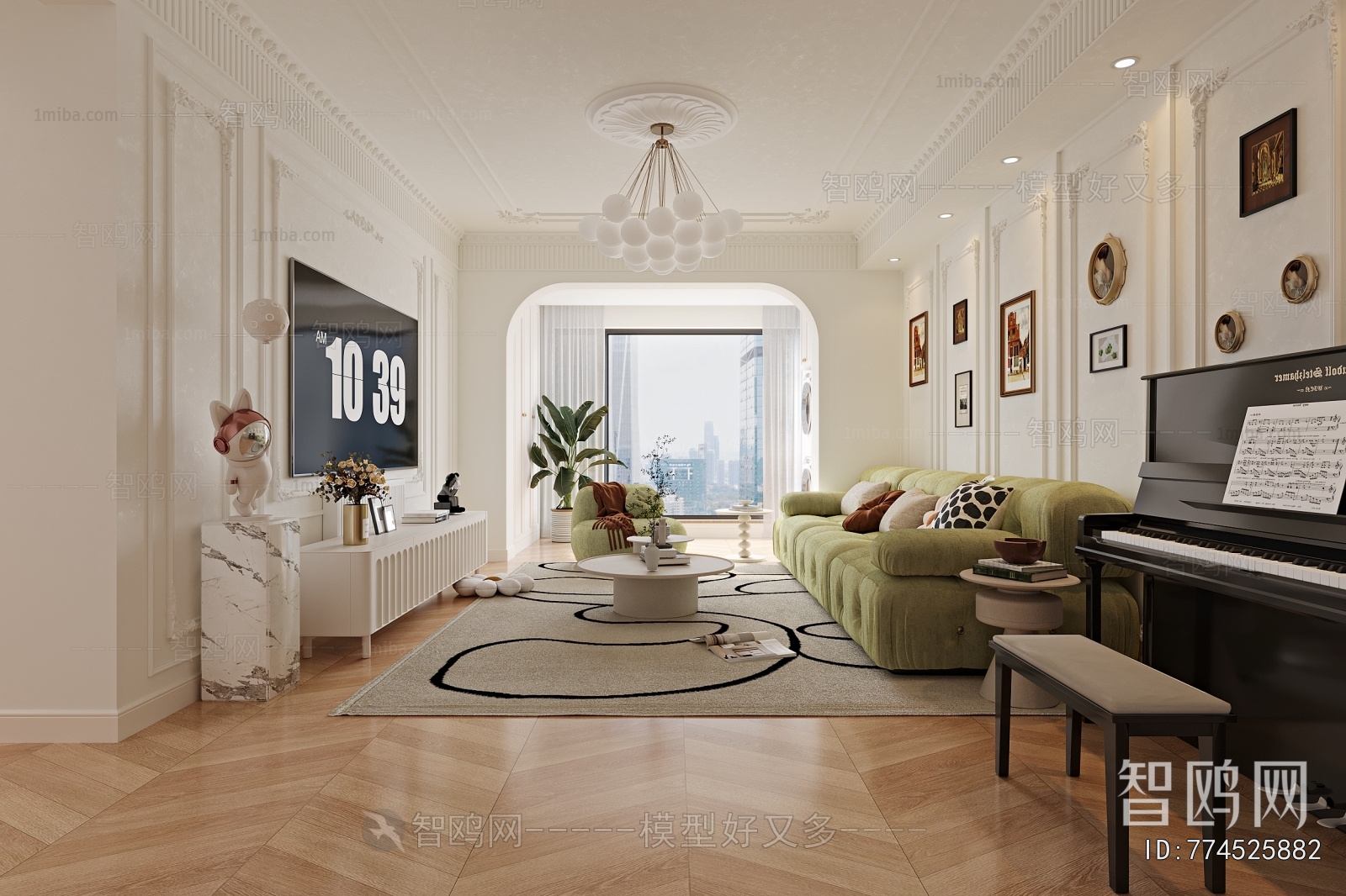 French Style A Living Room